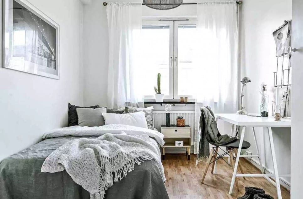 40 Minimalist Style Ideas for the Perfect Dorm Room