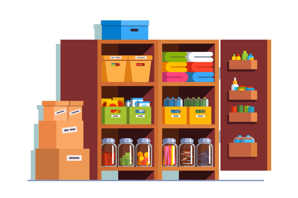 37 Creative Storage Solutions to Organize All Your Food & Supplies -  Prepared Housewives