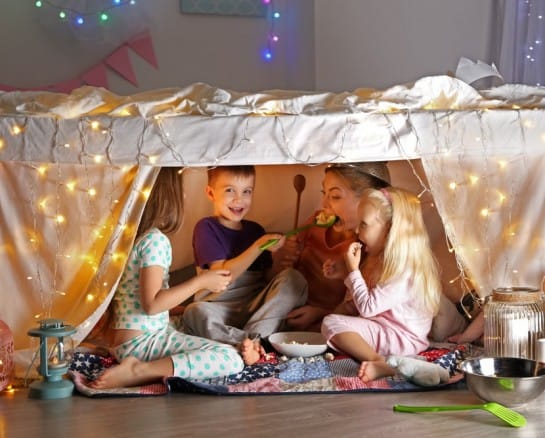 DIY Ways to Bring Camping Indoors for the Whole Family