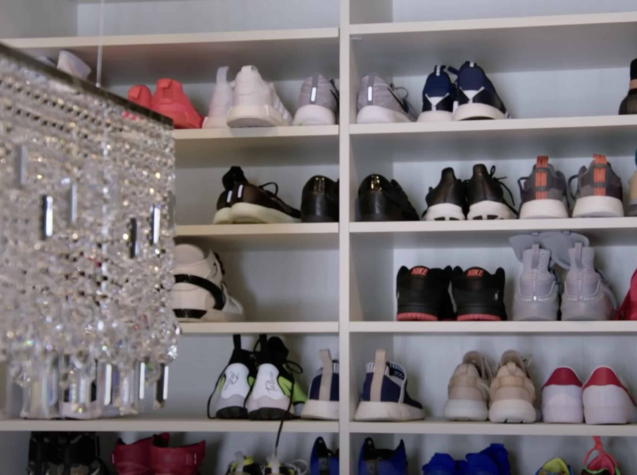 Celine Dion Shoe Closet