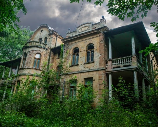 Inside Coco Chanel's abandoned, decaying Scottish highlands