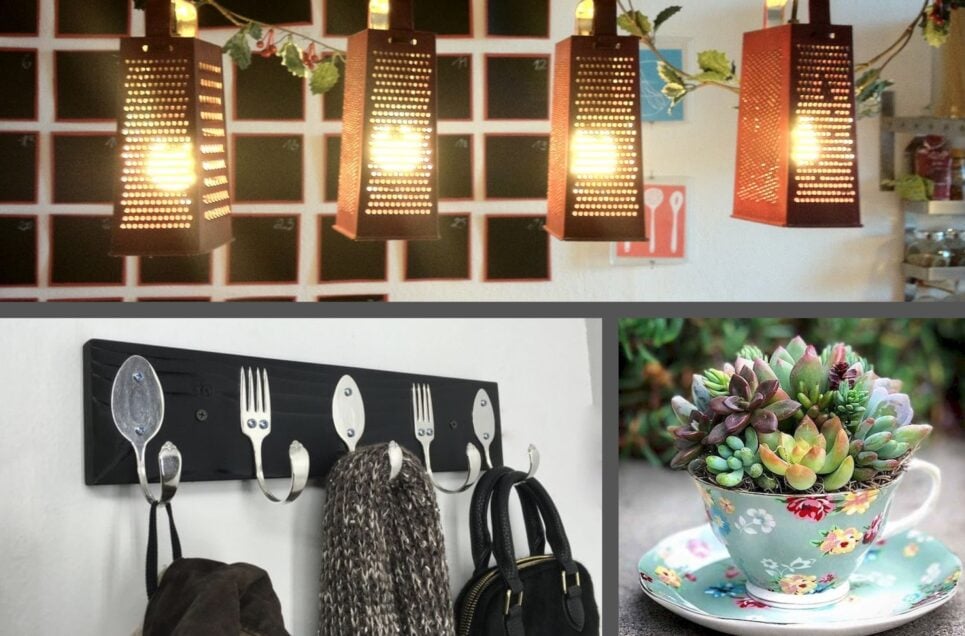 From Clutter to Chic: Turning Kitchen Utensils into Home Decor!